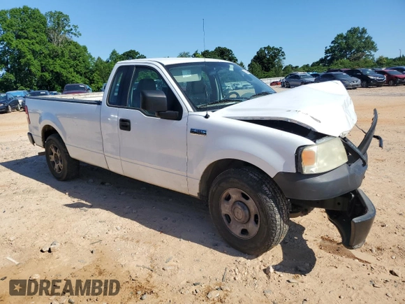 2006 Ford F-150 XL with VIN 1FTRF12W06NA22654, listed as a Copart auction lot 57064735 with 228,697 mi miles and Salvage title. Bid and sale history available at DreamBid. Image 4.