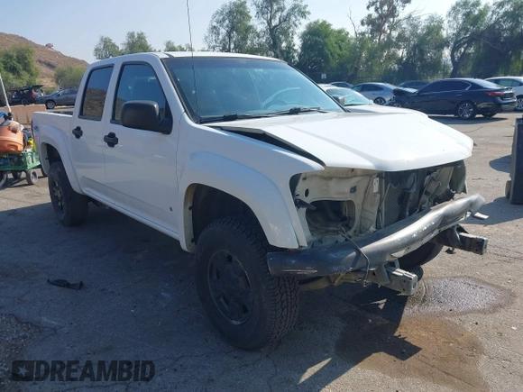 2007 GMC Canyon SLE1 with VIN 1GTDS13E278132780, listed as a IAAI auction lot 41436224 with 206,558 mi miles. Bid and sale history available at carsss.com. Image 1.