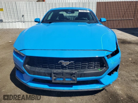 2024 Ford Mustang EcoBoost with VIN 1FA6P8TH0R5133689, listed as a Copart auction lot 53570615 with 25,157 mi miles and Clean Title. Bid and sale history available at DreamBid. Image 5.