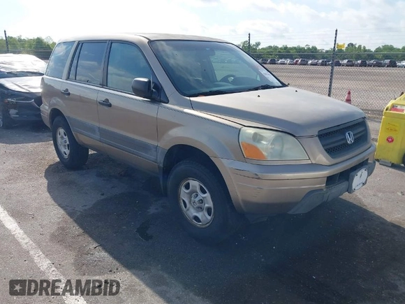 2005 Honda Pilot LX z VIN 2HKYF18125H532381, wystawiony jako IAAI lot #42054852 z przebiegiem 236 410 mil mil oraz . Historia ofert i sprzedaży dostępna na DreamBid. Obrazek 1.