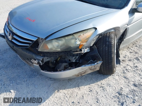2011 Honda Accord EX-L with VIN 1HGCP3F80BA015698, listed as a IAAI auction lot 42793628 with Not provided miles and . Bid and sale history available at DreamBid. Image 6.