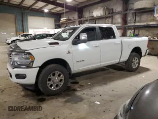 2023 Ram 2500 Laramie with VIN 3C6UR5FLXPG632054, listed as a Copart auction lot 83598874 with 79,647 mi miles and Salvage Title. Bid and sale history available at carsss.com. Image 1.