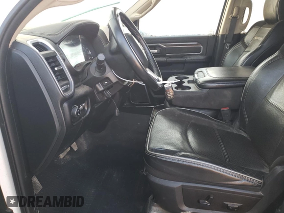 2021 Ram 2500 Laramie with VIN 3C6UR5KL7MG543611, listed as a Copart auction lot 42820715 with 53,004 mi miles and Salvage title. Bid and sale history available at DreamBid. Image 7.