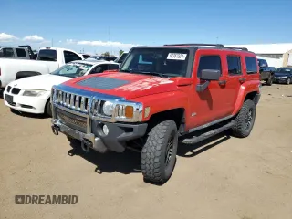 2009 Hummer H3 SUV with VIN 5GTEN13E998135702, listed as a Copart auction lot 68387524 with 129,541 mi miles and Salvage Title. Bid and sale history available at carsss.com. Image 1.