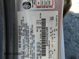 2012 Ford Fusion SE with VIN 3FAHP0HA2CR316408, listed as a Copart auction lot 52747515 with 143,948 mi miles and Salvage Title. Bid and sale history available at DreamBid. Image 13.