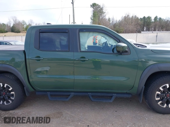 2022 Nissan Frontier SV with VIN 1N6ED1EJXNN628236, listed as a IAAI auction lot 41740872 with 21,361 mi miles. Bid and sale history available at carsss.com. Image 14.