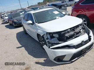 2024 Honda Civic EX z VIN 2HGFE1F74RH335262, wystawiony jako IAAI lot #41687090 z przebiegiem 15 772 mil mil oraz . Historia ofert i sprzedaży dostępna na DreamBid. Obrazek 1.