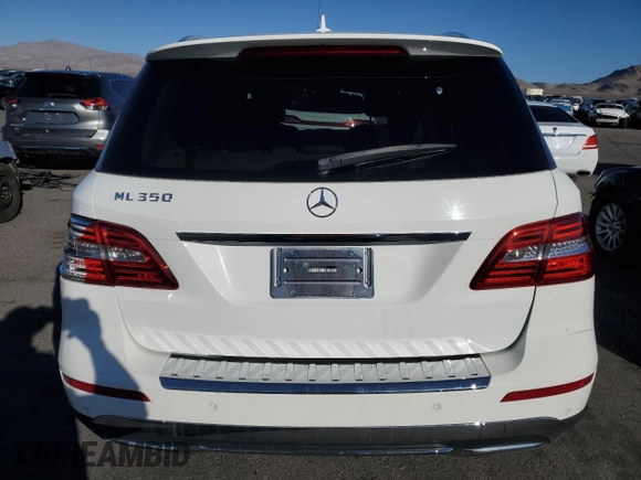 2014 Mercedes-Benz M 350 with VIN 4JGDA5JBXEA382921, listed as a Copart auction lot 45606495 with 135,987 mi miles and Salvage Title. Bid and sale history available at DreamBid. Image 6.
