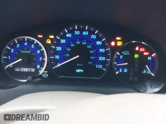 2009 Toyota Sienna CE with VIN 5TDZK23C99S253511, listed as a IAAI auction lot 41556433 with 239,778 mi miles and . Bid and sale history available at DreamBid. Image 7.