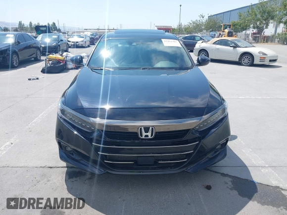 2021 Honda Accord Sport with VIN 1HGCV2F32MA010896, listed as a IAAI auction lot 42461207 with 44,902 mi miles and . Bid and sale history available at DreamBid. Image 11.
