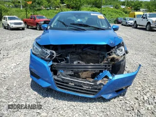 2021 Nissan Versa SV with VIN 3N1CN8EV5ML817624, listed as a Copart auction lot 58752455 with 94,240 mi miles and Salvage title. Bid and sale history available at DreamBid. Image 5.