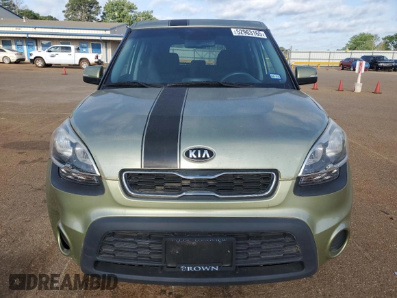 2012 Kia Soul + with VIN KNDJT2A68C7366519, listed as a Copart auction lot 52963165 with 86,532 mi miles and Salvage Title. Bid and sale history available at carsss.com. Image 5.