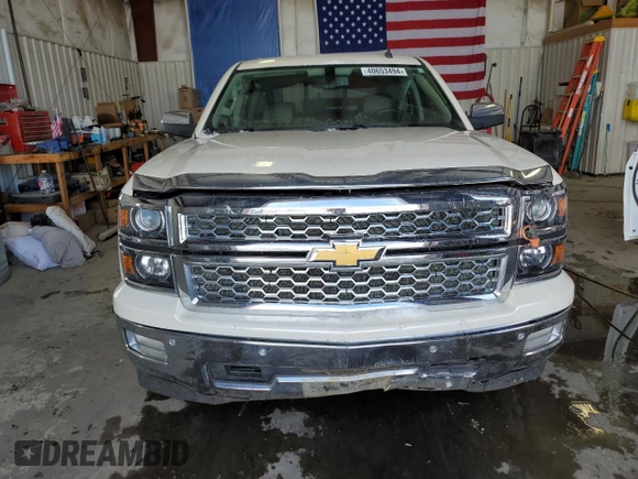 2014 Chevrolet Silverado 1500 LTZ with VIN 3GCUKSEC9EG201621, listed as a Copart auction lot 40653494 with 239,220 mi miles and Salvage Title. Bid and sale history available at DreamBid. Image 5.