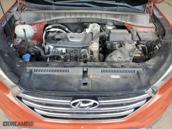 2016 Hyundai Tucson Limited with VIN KM8J33A25GU180703, listed as a Copart auction lot 51739495 with 104,221 mi miles and Clean Title. Bid and sale history available at carsss.com. Image 11.