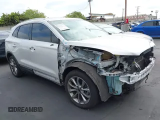 2019 Lincoln MKC Select with VIN 5LMCJ2C9XKUL17367, listed as a IAAI auction lot 42735895 with 57,624 mi miles and . Bid and sale history available at DreamBid. Image 1.