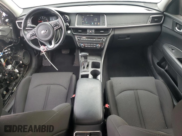2016 Kia Optima LX Turbo with VIN 5XXGT4L15GG037782, listed as a Copart auction lot 43381115 with 109,015 mi miles and Salvage Title. Bid and sale history available at carsss.com. Image 8.