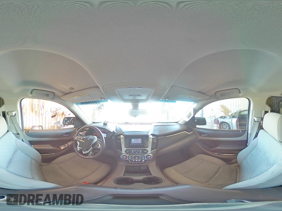 2015 Chevrolet Tahoe LS with VIN 1GNSCAKC5FR501801, listed as a Copart auction lot 50850645 with 112,896 mi miles and Salvage title. Bid and sale history available at DreamBid. Image 14.