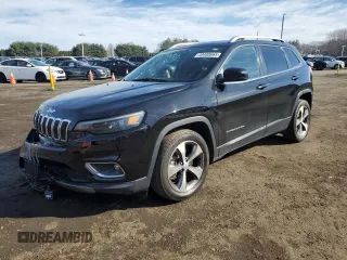 2021 Jeep Cherokee Limited z VIN 1C4PJLDX3MD183381, wystawiony jako Copart lot #49480665 z przebiegiem 89 993 mil mil oraz Szkoda całkowita • Salvage title. Historia ofert i sprzedaży dostępna na DreamBid. Obrazek 1.