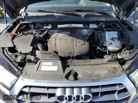2018 Audi Q5 Premium Plus z VIN WA1BNAFY0J2017376, wystawiony jako Copart lot #58340795 z przebiegiem 75 345 mil mil oraz Szkoda całkowita • Salvage title. Historia ofert i sprzedaży dostępna na DreamBid. Obrazek 12.
