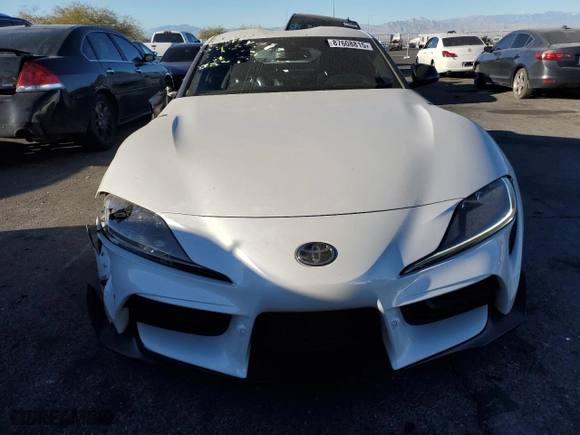 2023 Toyota GR Supra 3.0 with VIN WZ1DB0G04PW058137, listed as a Copart auction lot 87608815 with 4,732 mi miles and Salvage Title. Bid and sale history available at carsss.com. Image 5.