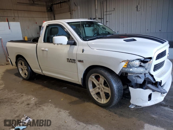 2014 Ram 1500 R/T with VIN 3C6JR6CT5EG240416, listed as a Copart auction lot 86978614 with 95,182 mi miles and Salvage Title. Bid and sale history available at carsss.com. Image 4.