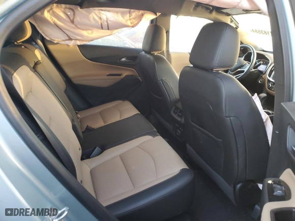 2022 Chevrolet Equinox Premier with VIN 2GNAXNEV6N6113121, listed as a Copart auction lot 87183584 with 17,105 mi miles and Salvage Title. Bid and sale history available at carsss.com. Image 10.
