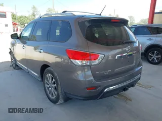 2013 Nissan Pathfinder SL with VIN 5N1AR2MM8DC632098, listed as a IAAI auction lot 41974948 with 145,741 mi miles and . Bid and sale history available at DreamBid. Image 3.