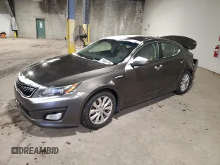 2014 Kia Optima EX z VIN 5XXGN4A7XEG296086, wystawiony jako Copart lot #88479175 z przebiegiem 105 248 mil mil oraz Szkoda całkowita • Salvage title. Historia ofert i sprzedaży dostępna na DreamBid. Obrazek 1.