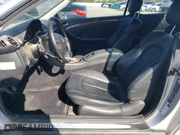 2007 Mercedes-Benz CLK 3.5L with VIN WDBTJ56H97F223664, listed as a Copart auction lot 55132255 with 148,643 mi miles and Clean Title. Bid and sale history available at carsss.com. Image 7.