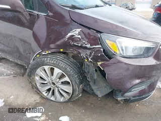 2017 Buick Encore Preferred with VIN KL4CJESBXHB086398, listed as a IAAI auction lot 41621018 with 93,206 mi miles and . Bid and sale history available at carsss.com. Image 6.