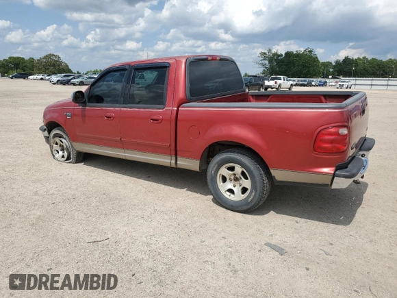 2001 Ford F-150 XLT with VIN 1FTRW076X1KC42302, listed as a Copart auction lot 59868295 with 234,772 mi miles and Salvage title. Bid and sale history available at DreamBid. Image 2.