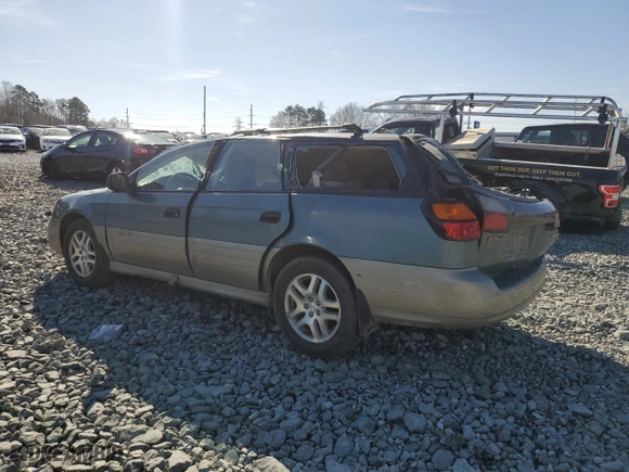 2002 Subaru Legacy Wagon Outback w/RB Equip with VIN 4S3BH665126657591, listed as a Copart auction lot 46326465 with 0 mi miles and Salvage Title. Bid and sale history available at carsss.com. Image 2.