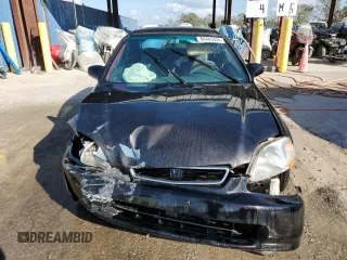 1996 Honda Civic CX with VIN 2HGEJ6323TH103708, listed as a Copart auction lot 80483434 with 91,459 mi miles and Non Repairable. Bid and sale history available at carsss.com. Image 5.
