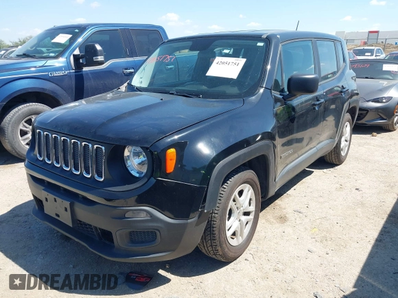 2017 Jeep Renegade Sport с VIN ZACCJAABXHPG17623, выставлен на аукционе IAAI как лот 42051751 с пробегом 102 172 миль миль и . История ставок и продаж доступна на DreamBid. Изображение 17.
