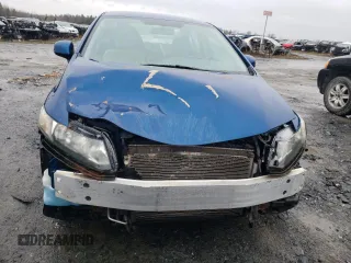 2013 Honda Civic LX with VIN 2HGFB2F43DH001916, listed as a Copart auction lot 54666895 with 127,158 mi miles and Salvage title. Bid and sale history available at DreamBid. Image 5.