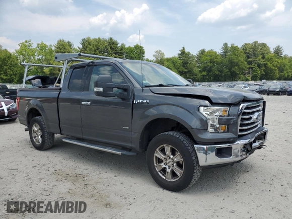 2016 Ford F-150 XLT with VIN 1FTFX1EG8GFA74825, listed as a Copart auction lot 58472655 with 112,018 mi miles and Salvage title. Bid and sale history available at DreamBid. Image 4.