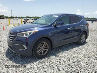 2018 Hyundai Santa Fe 2.4L with VIN 5XYZT3LB8JG513411, listed as a Copart auction lot 60024545 with 83,839 mi miles and Salvage title. Bid and sale history available at DreamBid. Image 1.