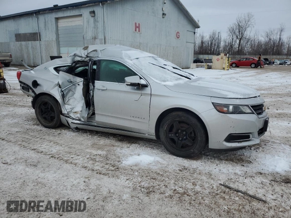 2015 Chevrolet Impala LS with VIN 2G11Z5SLXF9179573, listed as a Copart auction lot 44334925 with 101,689 mi miles and Clean Title. Bid and sale history available at DreamBid. Image 4.