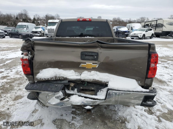 2014 Chevrolet Silverado 1500 LT with VIN 3GCUKRECXEG539604, listed as a Copart auction lot 45855255 with 193,714 mi miles and Salvage Title. Bid and sale history available at carsss.com. Image 6.