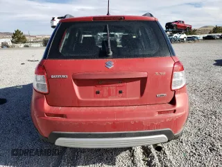 2007 Suzuki SX4 with VIN JS2YB413075103757, listed as a Copart auction lot 46466245 with 56,471 mi miles and Salvage Title. Bid and sale history available at carsss.com. Image 6.