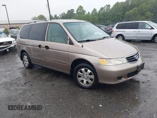 2003 Honda Odyssey EX z VIN 5FNRL18623B113113, wystawiony jako IAAI lot #42335165 z przebiegiem 196 683 mil mil oraz . Historia ofert i sprzedaży dostępna na DreamBid. Obrazek 1.