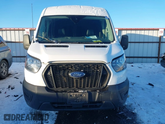 2023 Ford Transit Cargo with VIN 1FTBR1C81PKA63841, listed as a IAAI auction lot 41582275 with 33,915 mi miles and . Bid and sale history available at DreamBid. Image 13.