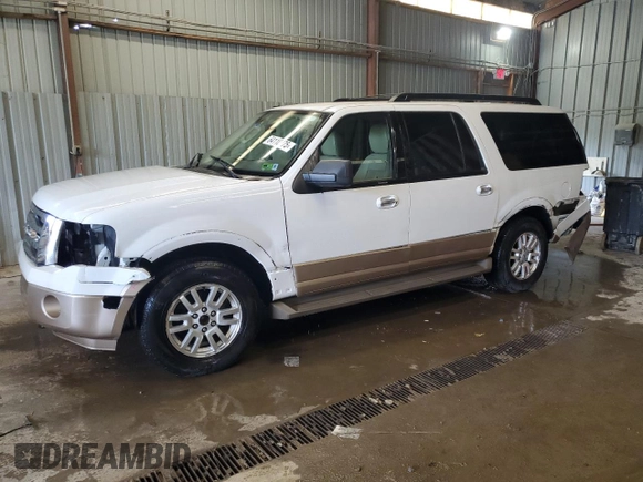 2014 Ford Expedition Max XLT with VIN 1FMJK1J55EEF31442, listed as a Copart auction lot 64110775 with 108,276 mi miles and Salvage title. Bid and sale history available at DreamBid. Image 1.