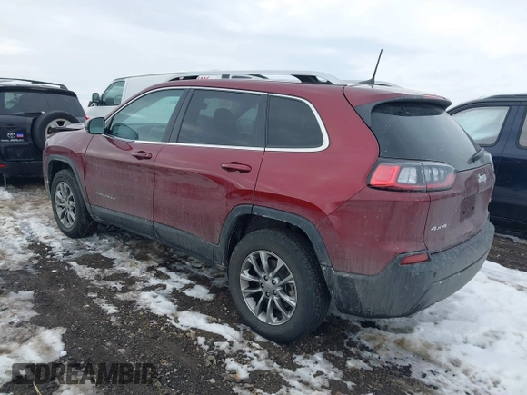 2021 Jeep Cherokee Latitude Lux with VIN 1C4PJMMX0MD175681, listed as a IAAI auction lot 41646125 with 34,024 mi miles and . Bid and sale history available at DreamBid. Image 3.