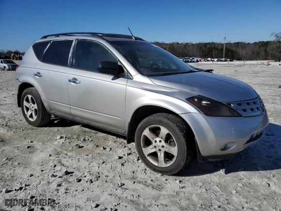 2005 Nissan Murano SL with VIN JN8AZ08T15W305217, listed as a Copart auction lot 41696695 with 238,677 mi miles and Salvage Title. Bid and sale history available at carsss.com. Image 4.