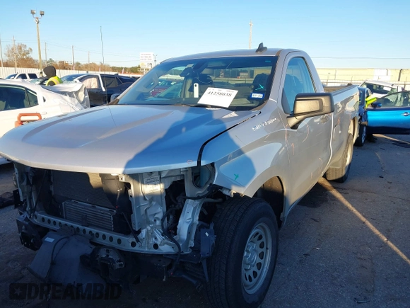 2021 Chevrolet Silverado 1500 Work Truck with VIN 3GCNWAEK0MG332803, listed as a IAAI auction lot 41258038 with 95,993 mi miles. Bid and sale history available at carsss.com. Image 17.