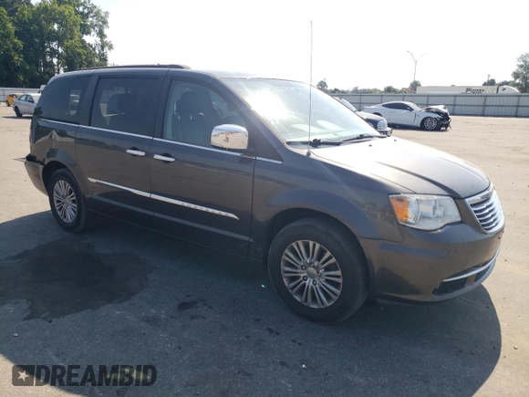 2016 Chrysler Town & Country Touring-L with VIN 2C4RC1CG6GR261131, listed as a Copart auction lot 58635234 with 109,462 mi miles and Salvage Title. Bid and sale history available at carsss.com. Image 4.