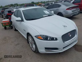 2014 Jaguar XF V6 SC with VIN SAJWJ0EF3E8U10192, listed as a IAAI auction lot 41925001 with 1 mi miles. Bid and sale history available at carsss.com. Image 1.