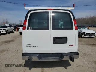 2022 GMC Savana Cargo with VIN 1GTW7AFP4N1147665, listed as a Copart auction lot 54802085 with 42,261 mi miles and Salvage Title. Bid and sale history available at DreamBid. Image 6.