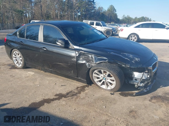 2018 BMW 3 Series 320i with VIN WBA8A9C58JAH13719, listed as a IAAI auction lot 41651935 with 85,137 mi miles. Bid and sale history available at carsss.com. Image 1.